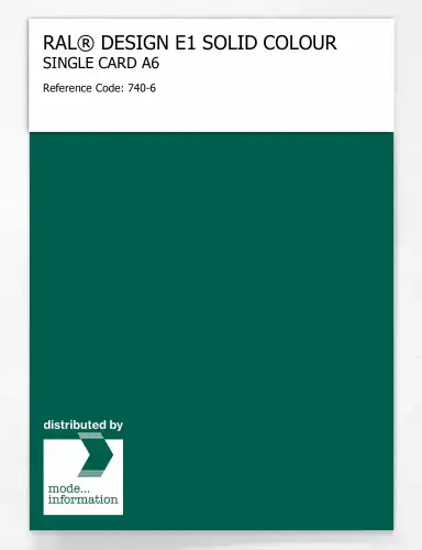 Artikelbild des Artikels “RAL® EFFECT E1 SINGLE CARD 700 SERIES 740-6 “