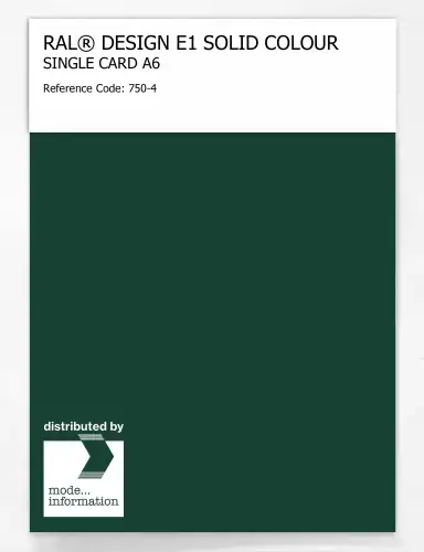 Artikelbild des Artikels “RAL® EFFECT E1 SINGLE CARD 700 SERIES 750-4 “