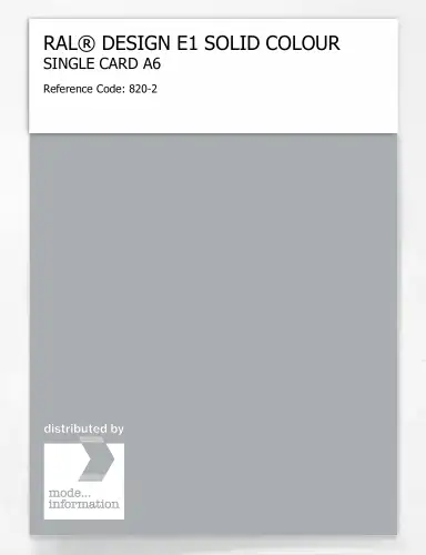 Artikelbild des Artikels “RAL® EFFECT E1 SINGLE CARD 800 SERIES 820-2 “
