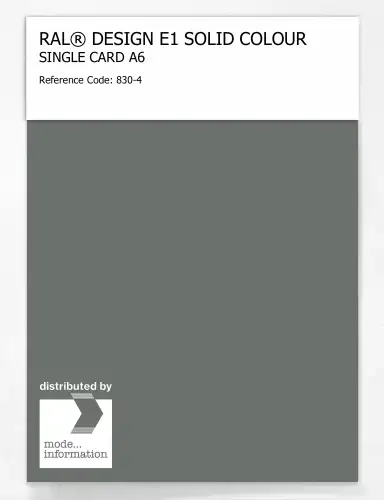 Artikelbild des Artikels “RAL® EFFECT E1 SINGLE CARD 800 SERIES 830-4 “