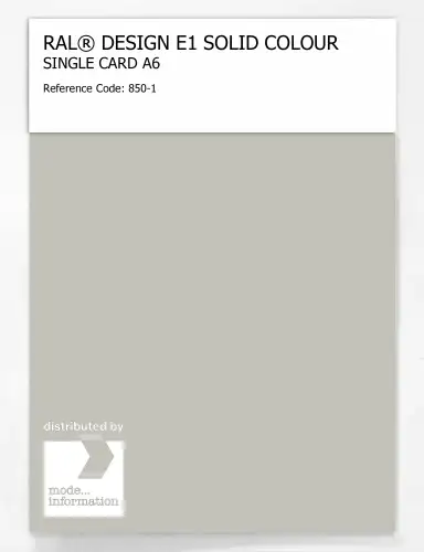 Artikelbild des Artikels “RAL® EFFECT E1 SINGLE CARD 800 SERIES 850-1 “