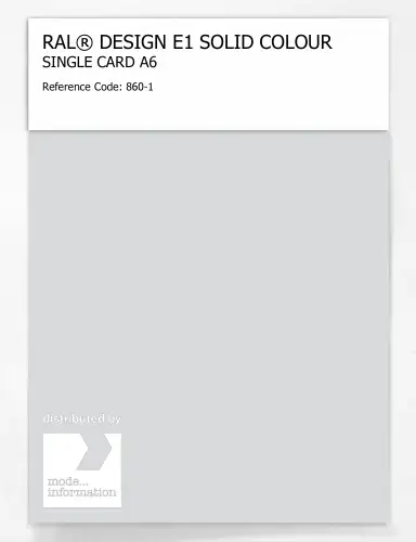 Artikelbild des Artikels “RAL® EFFECT E1 SINGLE CARD 800 SERIES 860-1 “