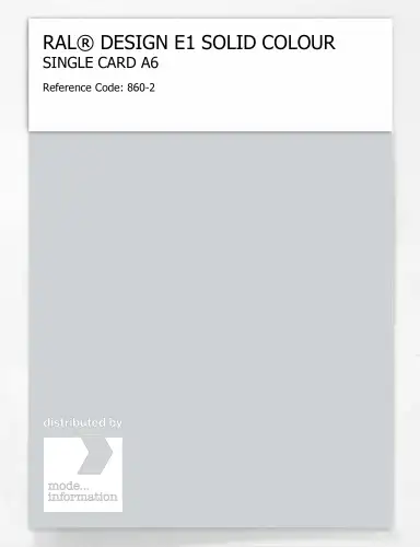 Artikelbild des Artikels “RAL® EFFECT E1 SINGLE CARD 800 SERIES 860-2 “