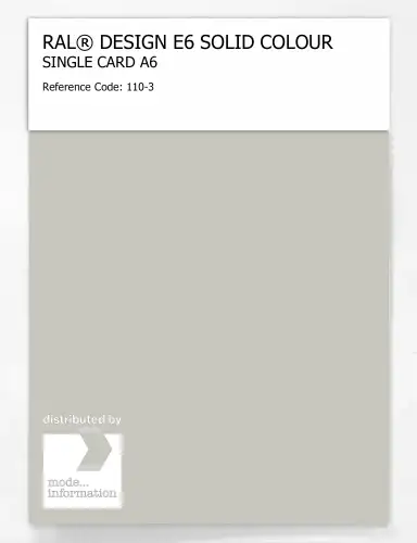 Artikelbild des Artikels “RAL® EFFECT E6 SINGLE SHEET 100 SERIES A6 110-3 “