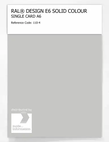 Artikelbild des Artikels “RAL® EFFECT E6 SINGLE SHEET 100 SERIES A6 110-4 “