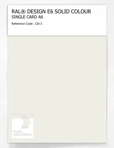 Artikelbild des Artikels “RAL® EFFECT E6 SINGLE SHEET 100 SERIES A6 120-3 “