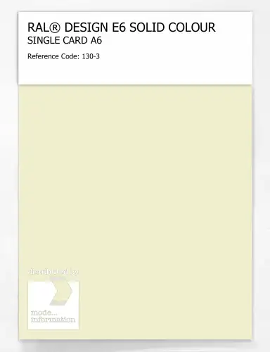 Artikelbild des Artikels “RAL® EFFECT E6 SINGLE SHEET 100 SERIES A6 130-3 “