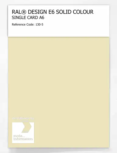 Artikelbild des Artikels “RAL® EFFECT E6 SINGLE SHEET 100 SERIES A6 130-5 “