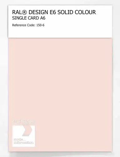 Artikelbild des Artikels “RAL® EFFECT E6 SINGLE SHEET 100 SERIES A6 150-6 “