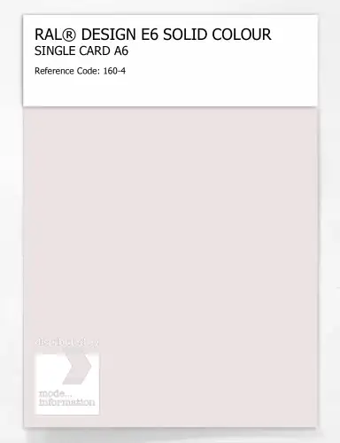 Artikelbild des Artikels “RAL® EFFECT E6 SINGLE SHEET 100 SERIES A6 160-4 “