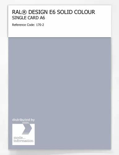 Artikelbild des Artikels “RAL® EFFECT E6 SINGLE SHEET 100 SERIES A6 170-2 “