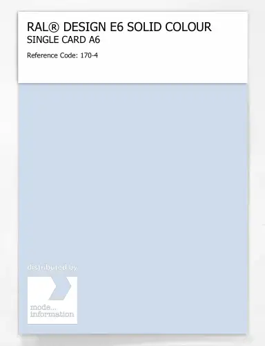Artikelbild des Artikels “RAL® EFFECT E6 SINGLE SHEET 100 SERIES A6 170-4 “