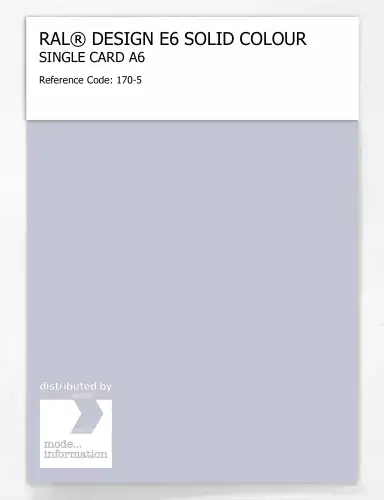 Artikelbild des Artikels “RAL® EFFECT E6 SINGLE SHEET 100 SERIES A6 170-5 “