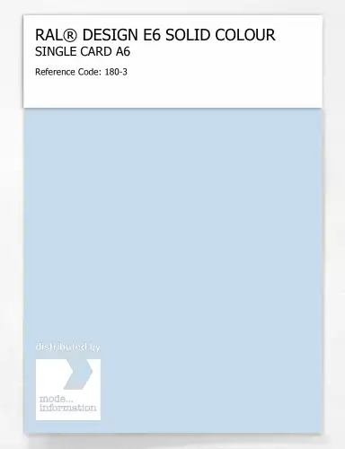 Artikelbild des Artikels “RAL® EFFECT E6 SINGLE SHEET 100 SERIES A6 180-3 “