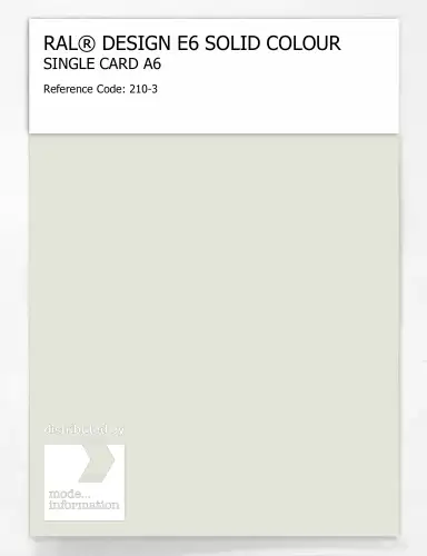 Artikelbild des Artikels “RAL® EFFECT E6 SINGLE SHEET 200 SERIES A6 210-3 “
