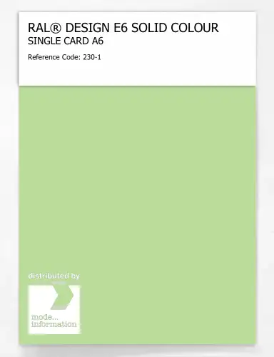 Artikelbild des Artikels “RAL® EFFECT E6 SINGLE SHEET 200 SERIES A6 230-1 “