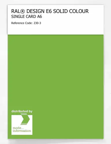 Artikelbild des Artikels “RAL® EFFECT E6 SINGLE SHEET 200 SERIES A6 230-3 “