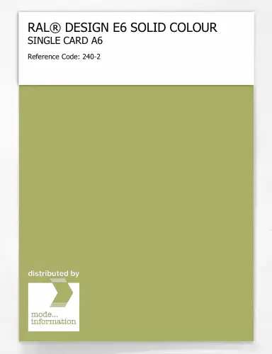 Artikelbild des Artikels “RAL® EFFECT E6 SINGLE SHEET 200 SERIES A6 240-2 “