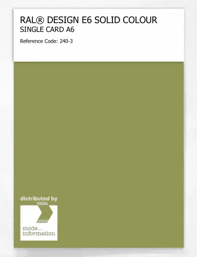 Artikelbild des Artikels “RAL® EFFECT E6 SINGLE SHEET 200 SERIES A6 240-3 “