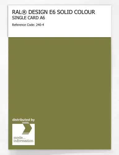 Artikelbild des Artikels “RAL® EFFECT E6 SINGLE SHEET 200 SERIES A6 240-4 “
