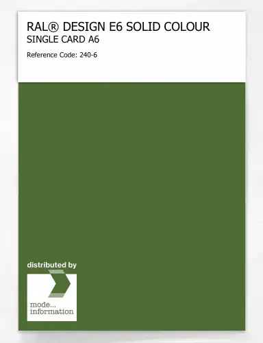 Artikelbild des Artikels “RAL® EFFECT E6 SINGLE SHEET 200 SERIES A6 240-6 “
