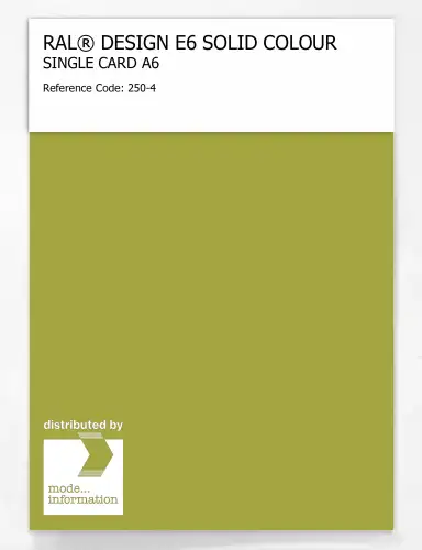 Artikelbild des Artikels “RAL® EFFECT E6 SINGLE SHEET 200 SERIES A6 250-4 “