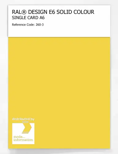 Artikelbild des Artikels “RAL® EFFECT E6 SINGLE SHEET 200 SERIES A6 260-3 “