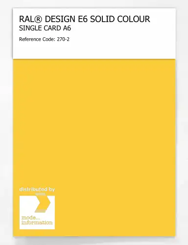 Artikelbild des Artikels “RAL® EFFECT E6 SINGLE SHEET 200 SERIES A6 270-2 “