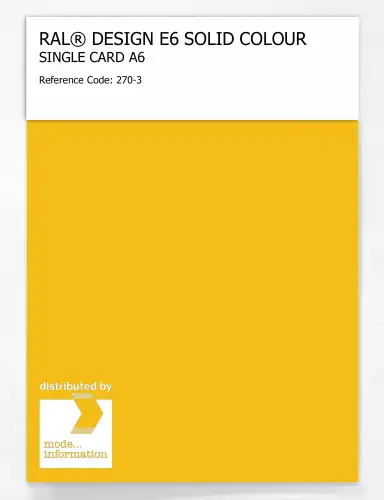 Artikelbild des Artikels “RAL® EFFECT E6 SINGLE SHEET 200 SERIES A6 270-3 “
