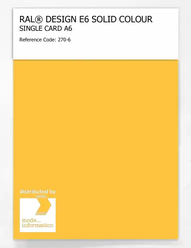 Artikelbild des Artikels “RAL® EFFECT E6 SINGLE SHEET 200 SERIES A6 270-6 “