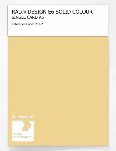 Artikelbild des Artikels “RAL® EFFECT E6 SINGLE SHEET 200 SERIES A6 280-2 “