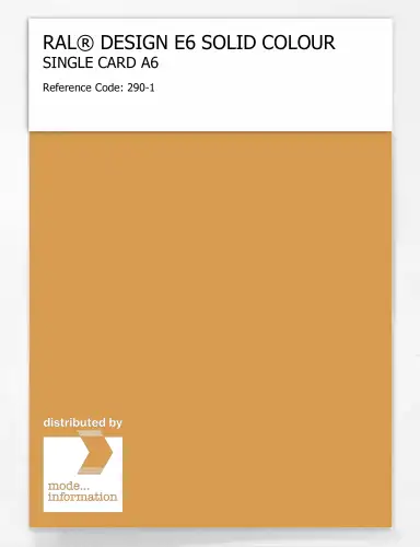 Artikelbild des Artikels “RAL® EFFECT E6 SINGLE SHEET 200 SERIES A6 290-1 “