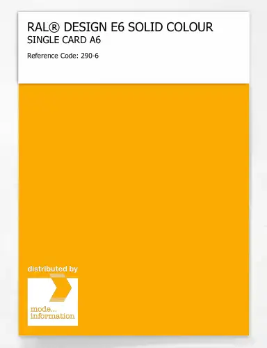 Artikelbild des Artikels “RAL® EFFECT E6 SINGLE SHEET 200 SERIES A6 290-6 “