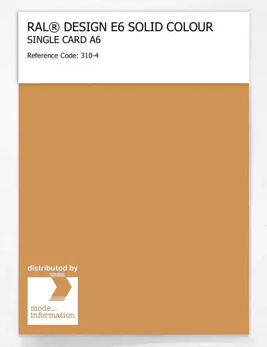 Artikelbild des Artikels “RAL® EFFECT E6 SINGLE SHEET 300 SERIES A6 310-4 “
