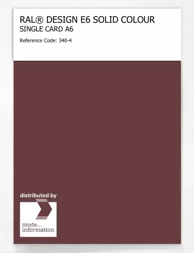 Artikelbild des Artikels “RAL® EFFECT E6 SINGLE SHEET 300 SERIES A6 340-4 “