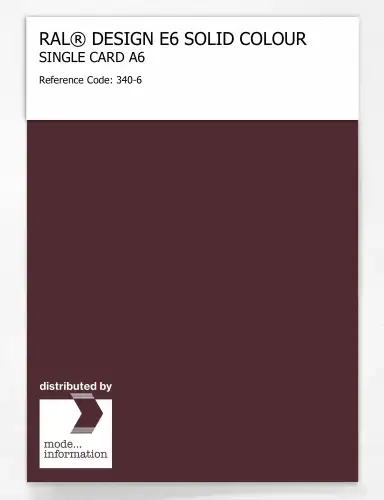 Artikelbild des Artikels “RAL® EFFECT E6 SINGLE SHEET 300 SERIES A6 340-6 “