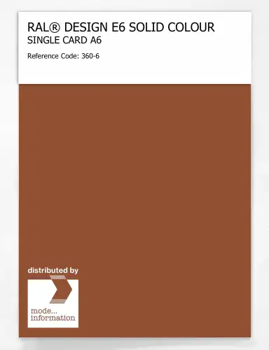 Artikelbild des Artikels “RAL® EFFECT E6 SINGLE SHEET 300 SERIES A6 360-6 “