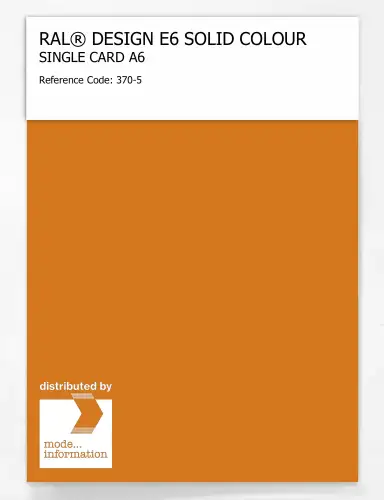Artikelbild des Artikels “RAL® EFFECT E6 SINGLE SHEET 300 SERIES A6 370-5 “
