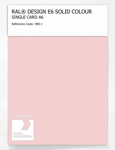Artikelbild des Artikels “RAL® EFFECT E6 SINGLE SHEET 400 SERIES A6 490-1 “