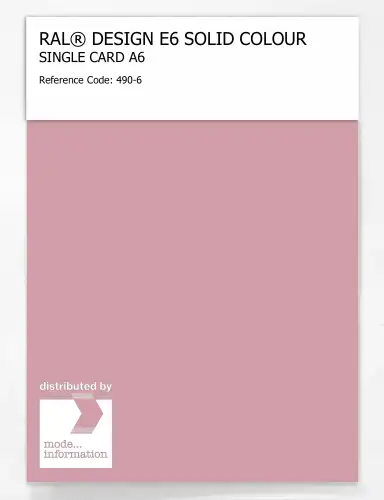 Artikelbild des Artikels “RAL® EFFECT E6 SINGLE SHEET 400 SERIES A6 490-6 “