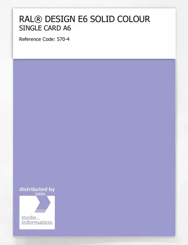 Artikelbild des Artikels “RAL® EFFECT E6 SINGLE SHEET 500 SERIES A6 570-4 “