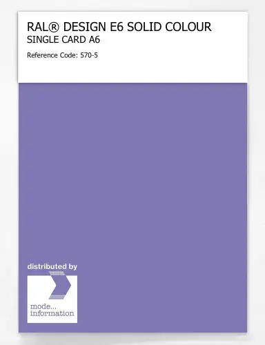 Artikelbild des Artikels “RAL® EFFECT E6 SINGLE SHEET 500 SERIES A6 570-5 “