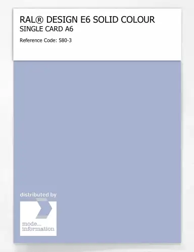 Artikelbild des Artikels “RAL® EFFECT E6 SINGLE SHEET 500 SERIES A6 580-3 “