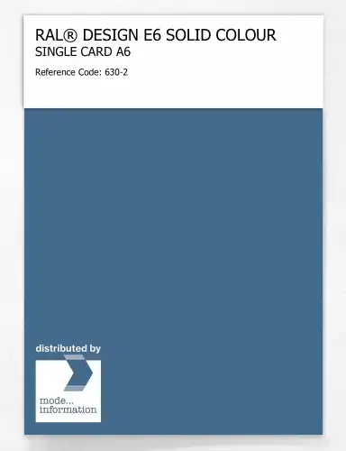 Artikelbild des Artikels “RAL® EFFECT E6 SINGLE SHEET 600 SERIES A6 630-2 “