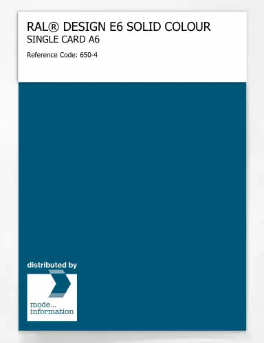 Artikelbild des Artikels “RAL® EFFECT E6 SINGLE SHEET 600 SERIES A6 650-4 “
