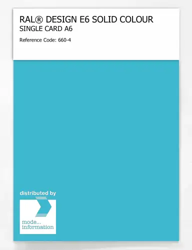 Artikelbild des Artikels “RAL® EFFECT E6 SINGLE SHEET 600 SERIES A6 660-4 “