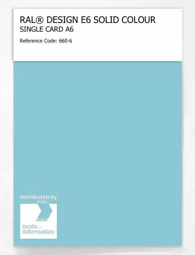 Artikelbild des Artikels “RAL® EFFECT E6 SINGLE SHEET 600 SERIES A6 660-6 “