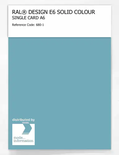 Artikelbild des Artikels “RAL® EFFECT E6 SINGLE SHEET 600 SERIES A6 680-1 “