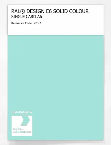 Artikelbild des Artikels “RAL® EFFECT E6 SINGLE SHEET 700 SERIES A6 720-2 “