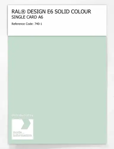 Artikelbild des Artikels “RAL® EFFECT E6 SINGLE SHEET 700 SERIES A6 740-1 “
